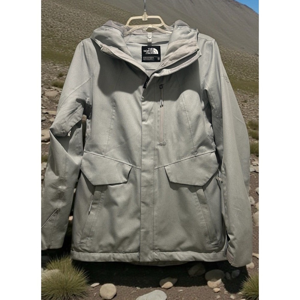 North Face Grey Gate Keeper jacket Winter Women's Coat Snow Ski‎ Size XS X Small